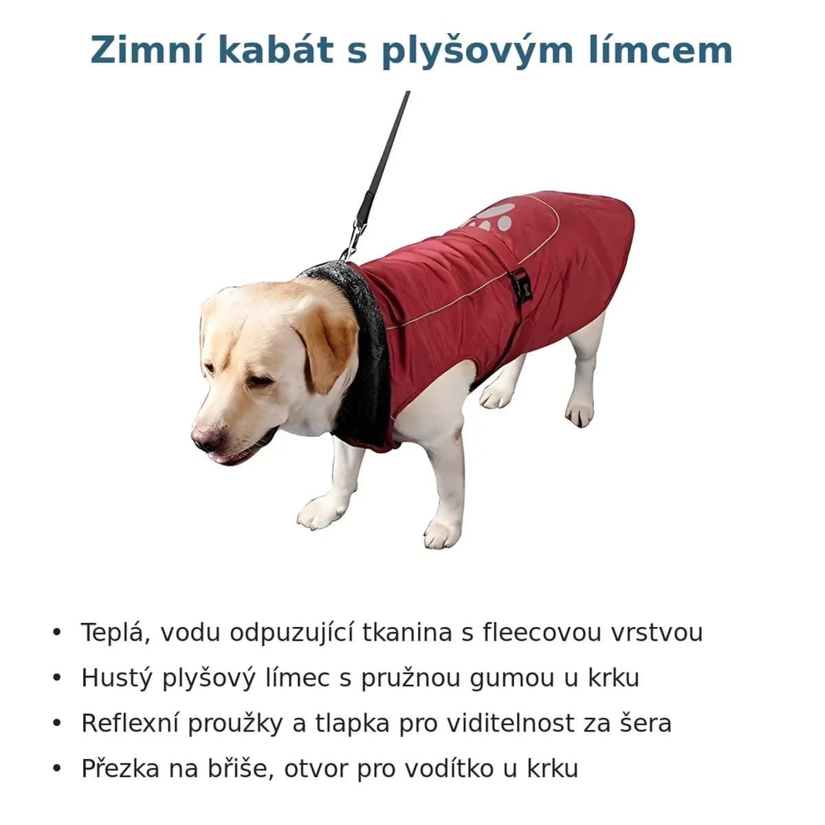 Zimní kabát RC GearPro s plyšovým límcem