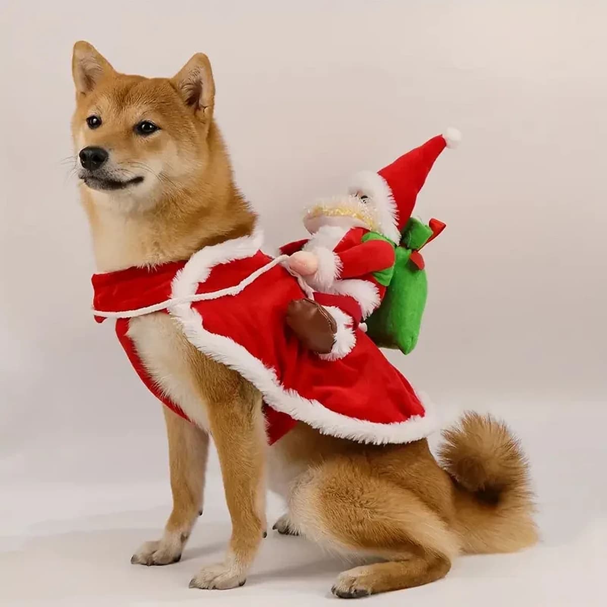 Vianočný kostým pre psov – Santa Claus